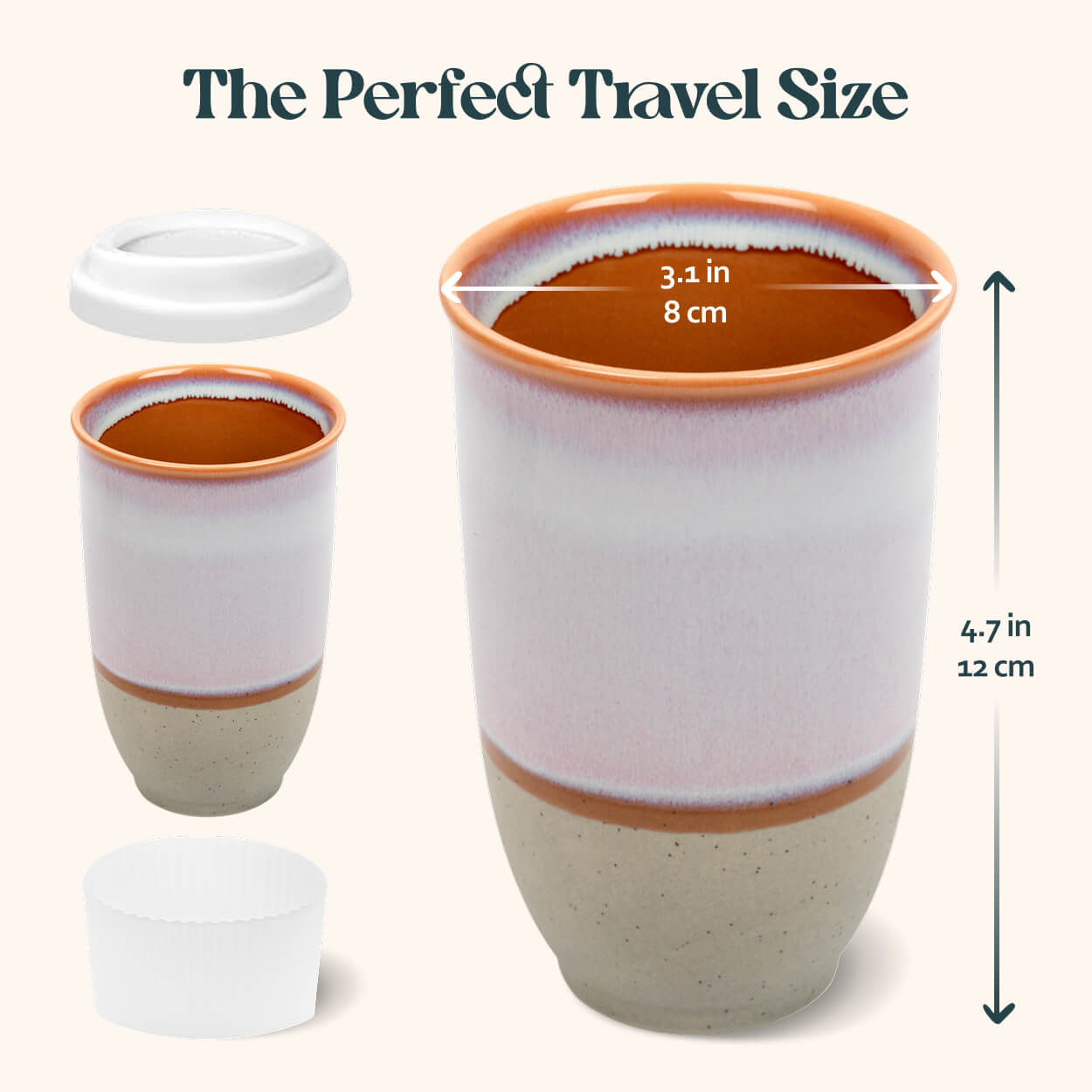 Less Is More Ceramic Mug - Drive Experience