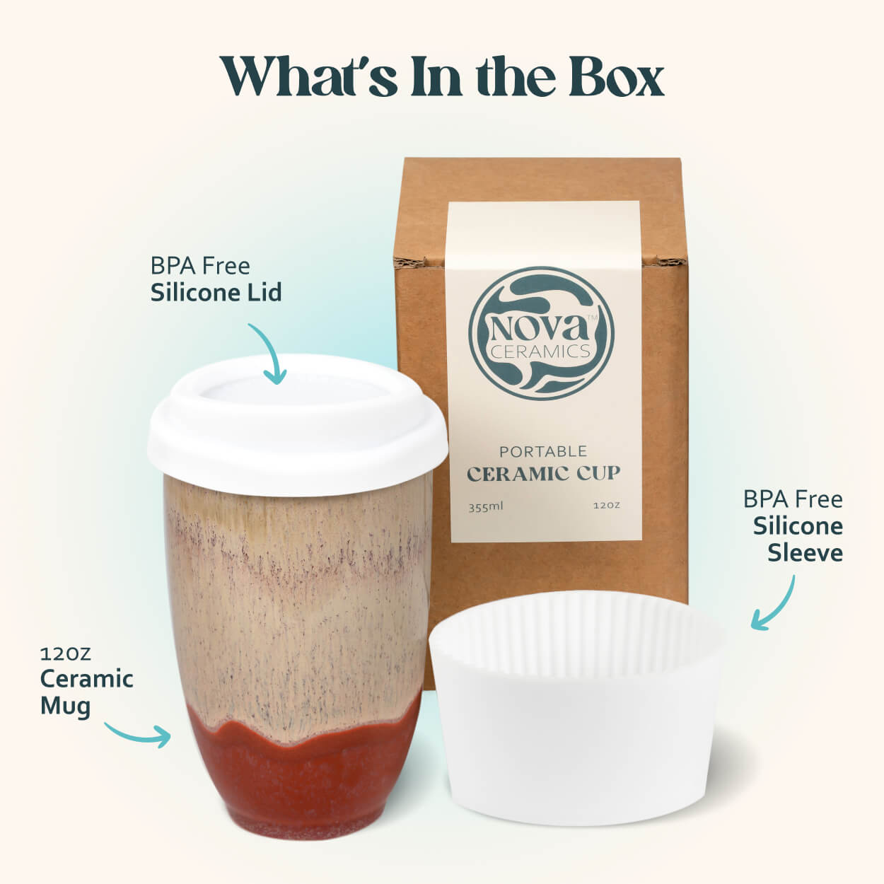 Jupiter Ceramic Travel Mug