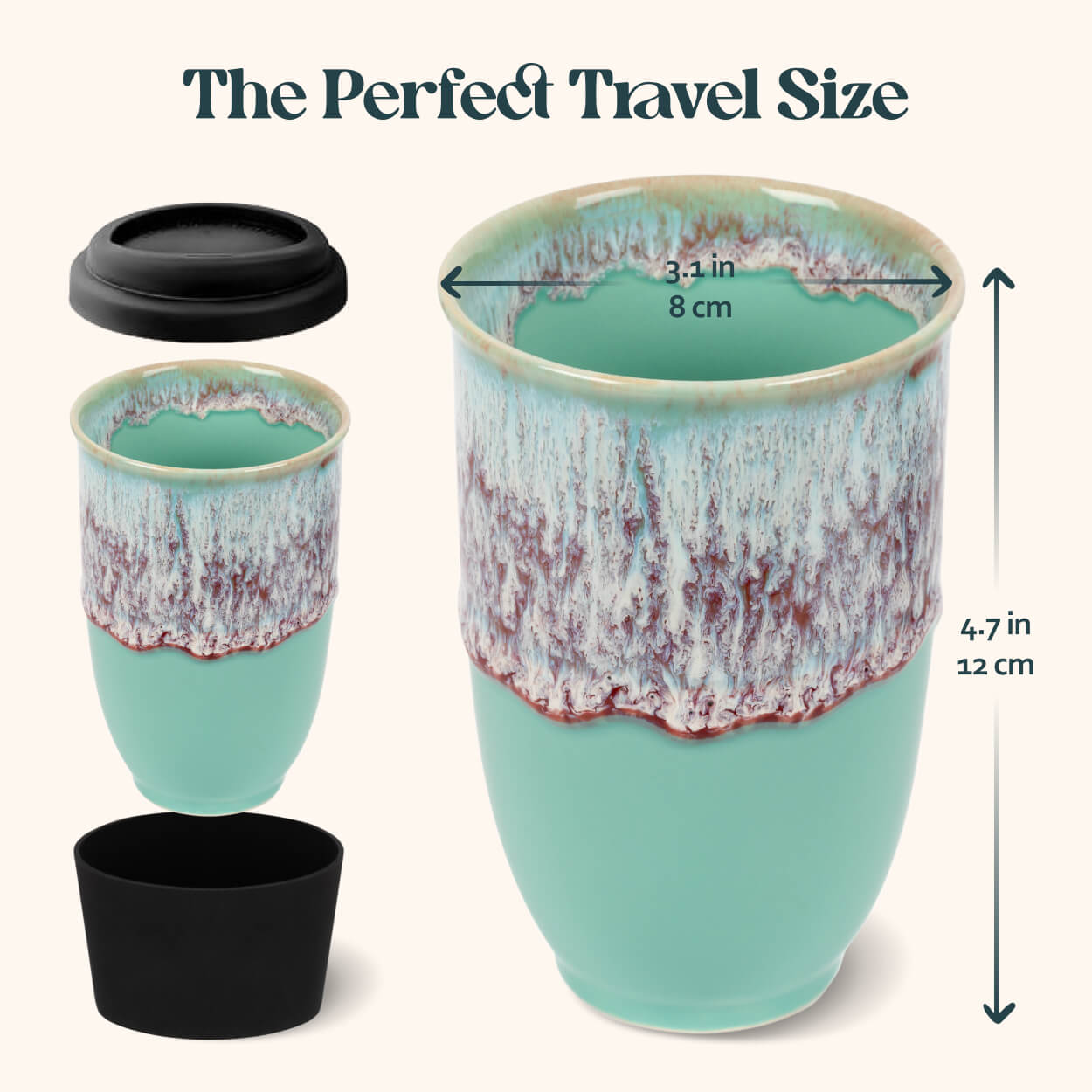 Handmade Ceramic Mug | Nova Ceramics' Large Coffee Mug