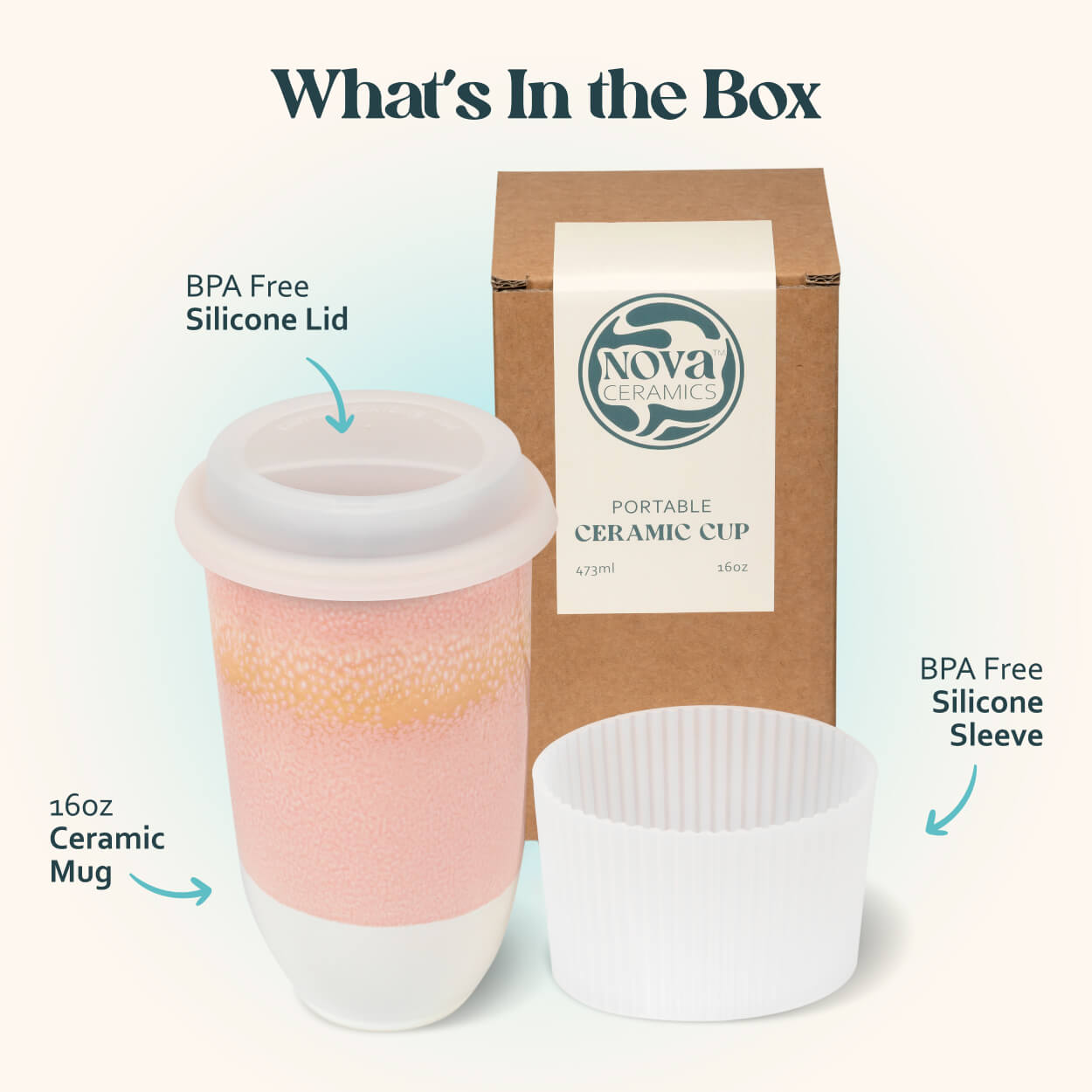 Afterglow Cup 16oz – Nova Ceramics