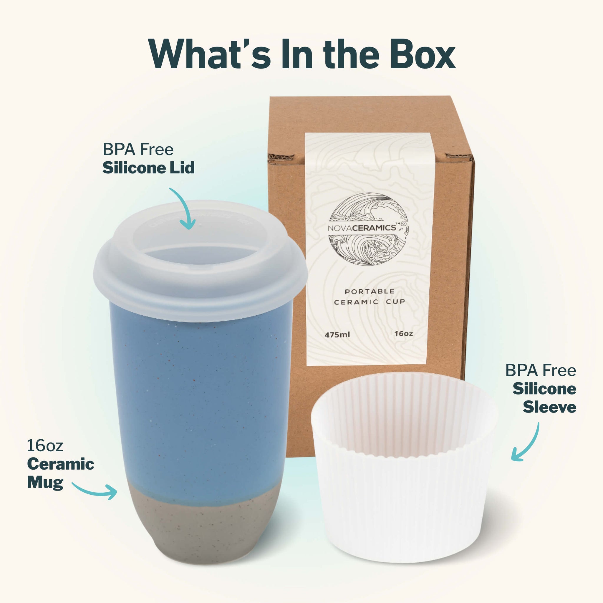 Coastal Drift Cup 16oz – Nova Ceramics