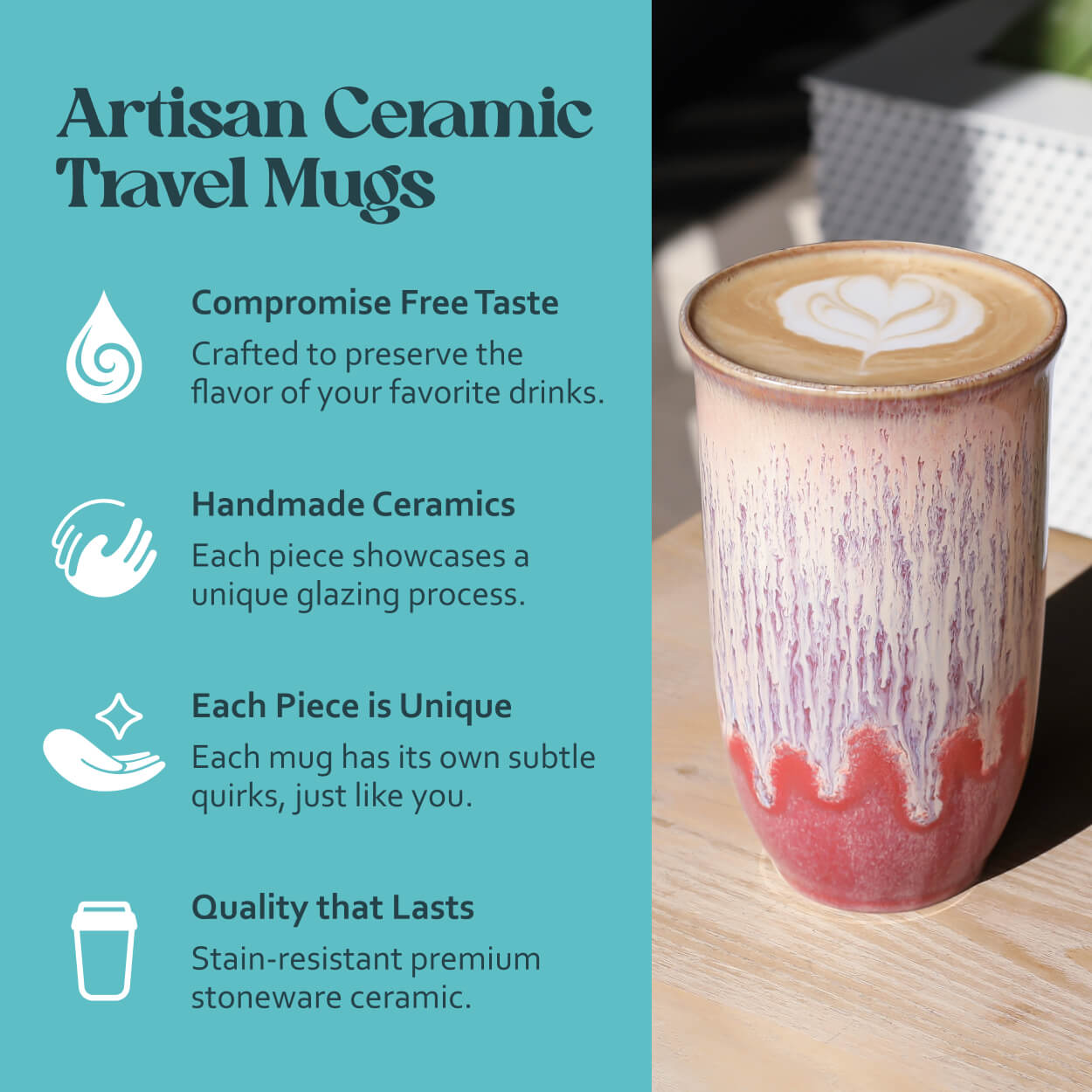 Jupiter Ceramic Travel Mug