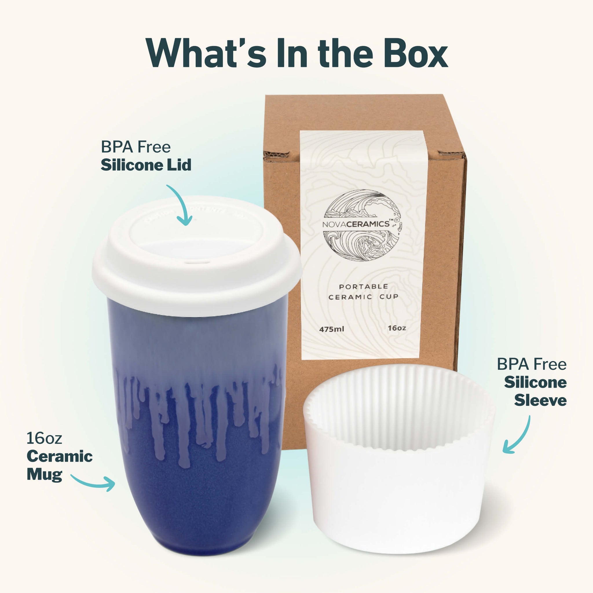 Neptune Cup 16oz – Nova Ceramics