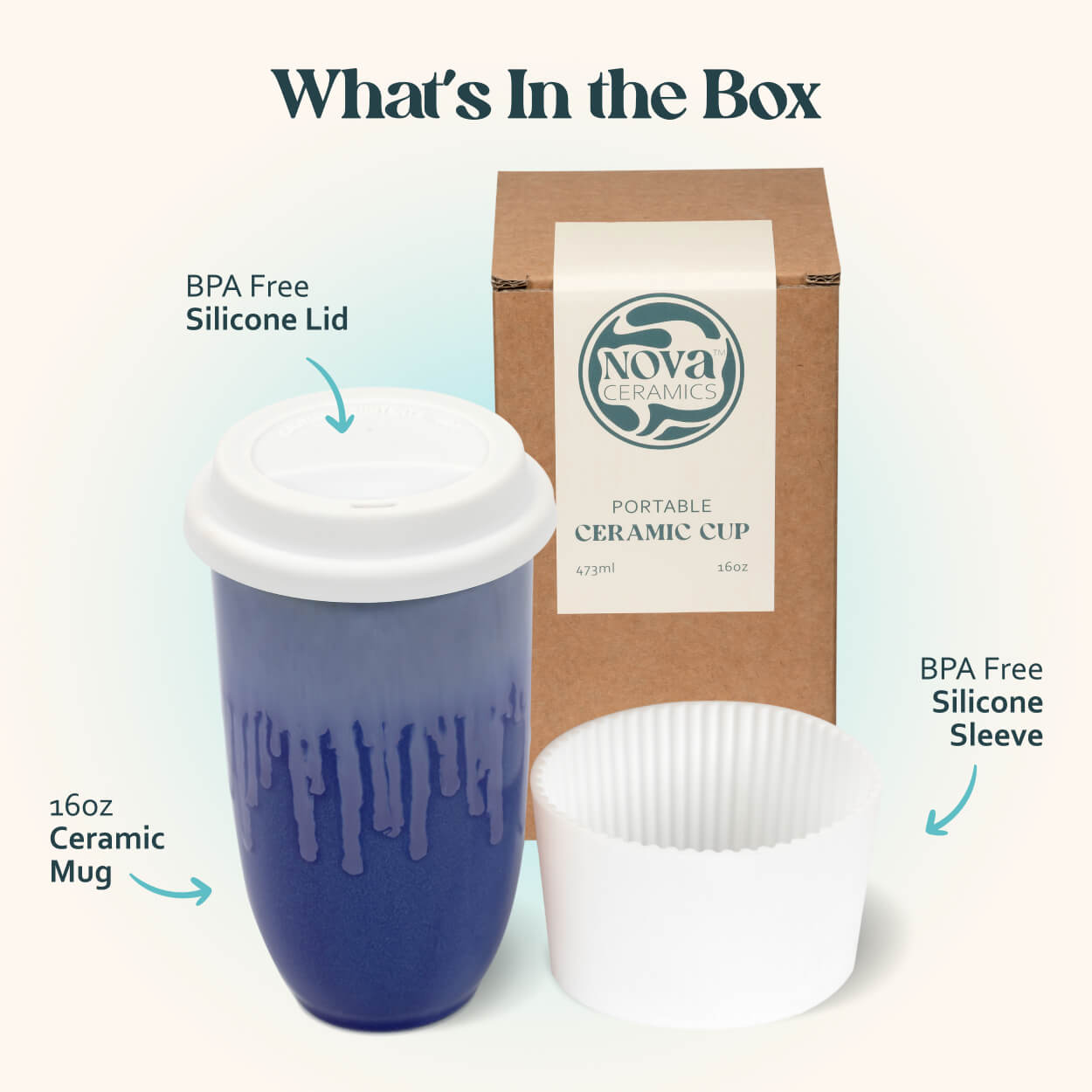 Neptune Cup 16oz – Nova Ceramics