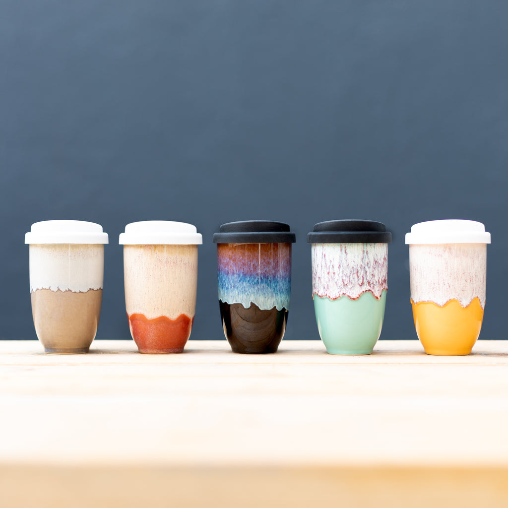NOVA CERAMICS Travel Mug - Travel Coffee Mug – Reusable Coffee Cup Unique  To Go Mug – Microwave & Di…See more NOVA CERAMICS Travel Mug - Travel  Coffee