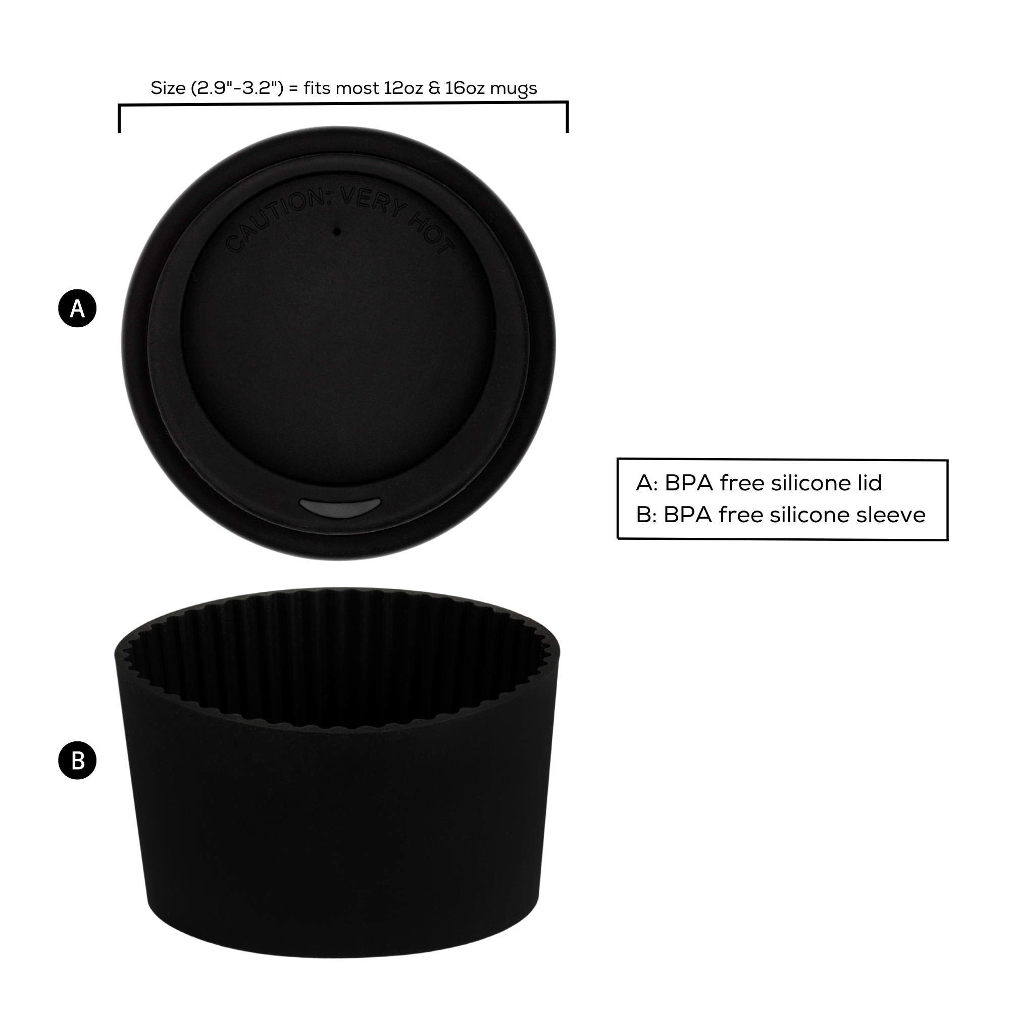 Travel Coffee Mug with Lid - Nova Ceramics